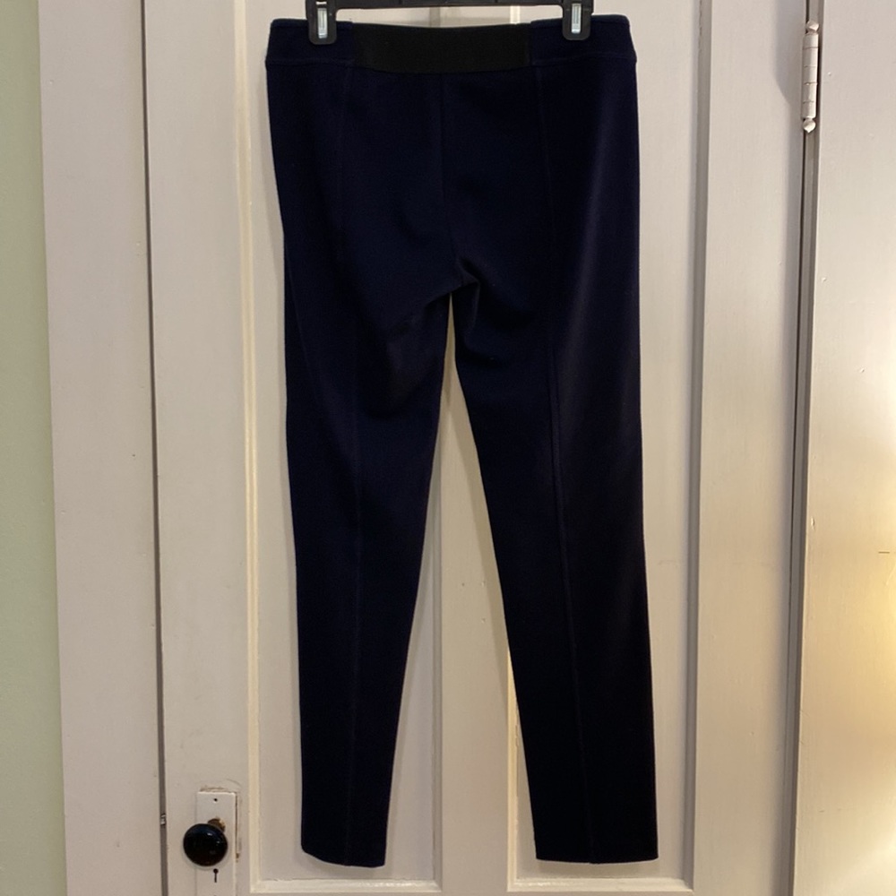 Tahari navy stretch leggings - Picture 2 of 8